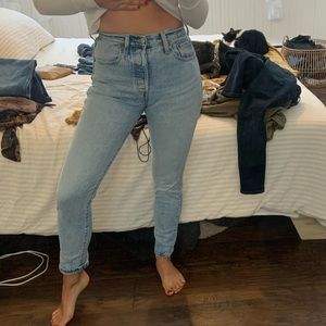 Levi 501 skinny jeans